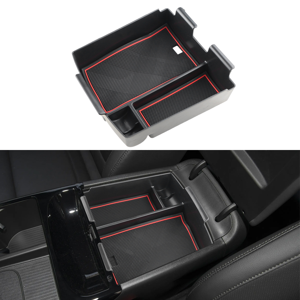 Tech Car Accessories - Für Hyundai Tucson 2025 2026 Armlehnen-Aufbewahrungsbox