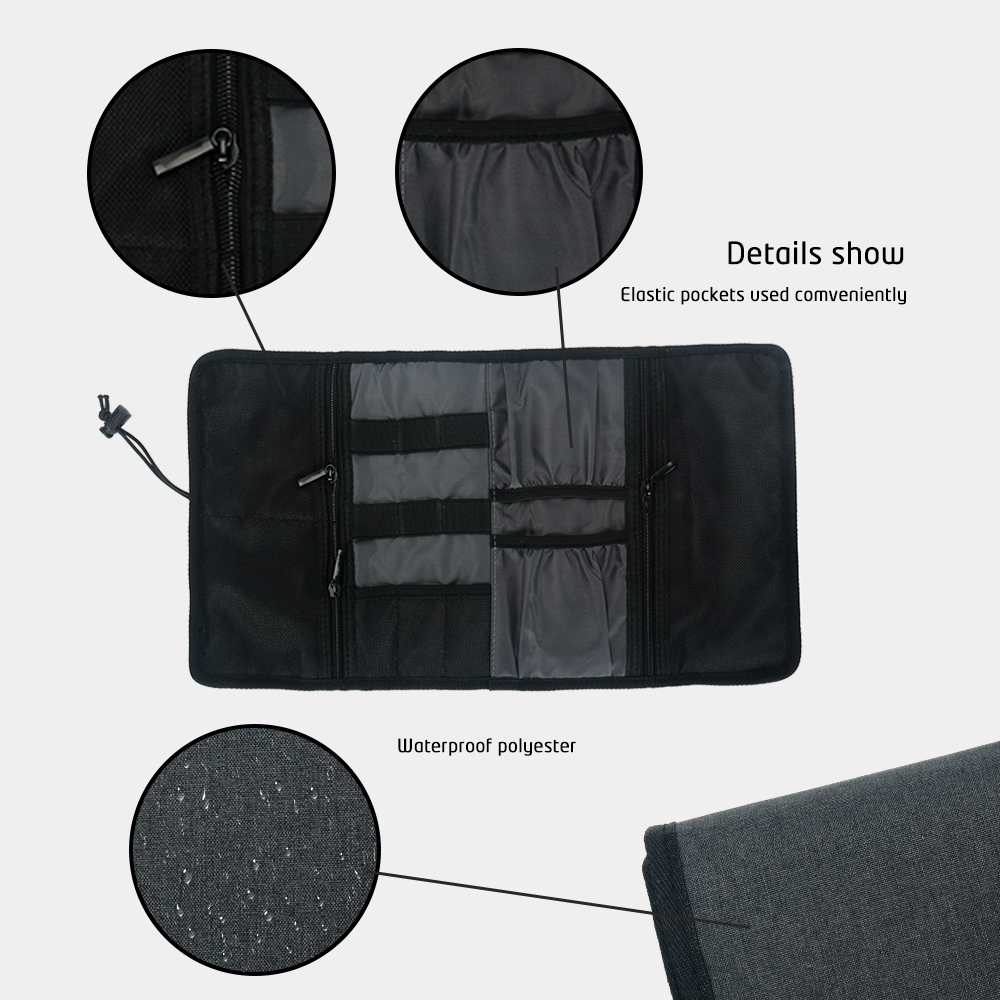 Reise-Kabelaufbewahrungstasche – Tech Accessories Travel Organizer Pouch Bewertung und Preis