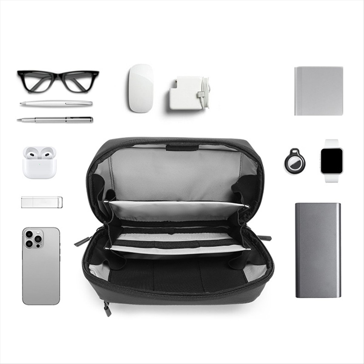 ☶ ❈ ＊ ♥ AC1578-Wasserdichte Te – Tech Accessories Storage Bewertung und Preis